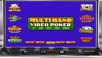 Multi-Hand Video Poker